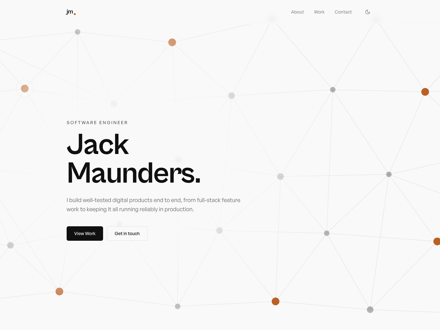 This Portfolio screenshot