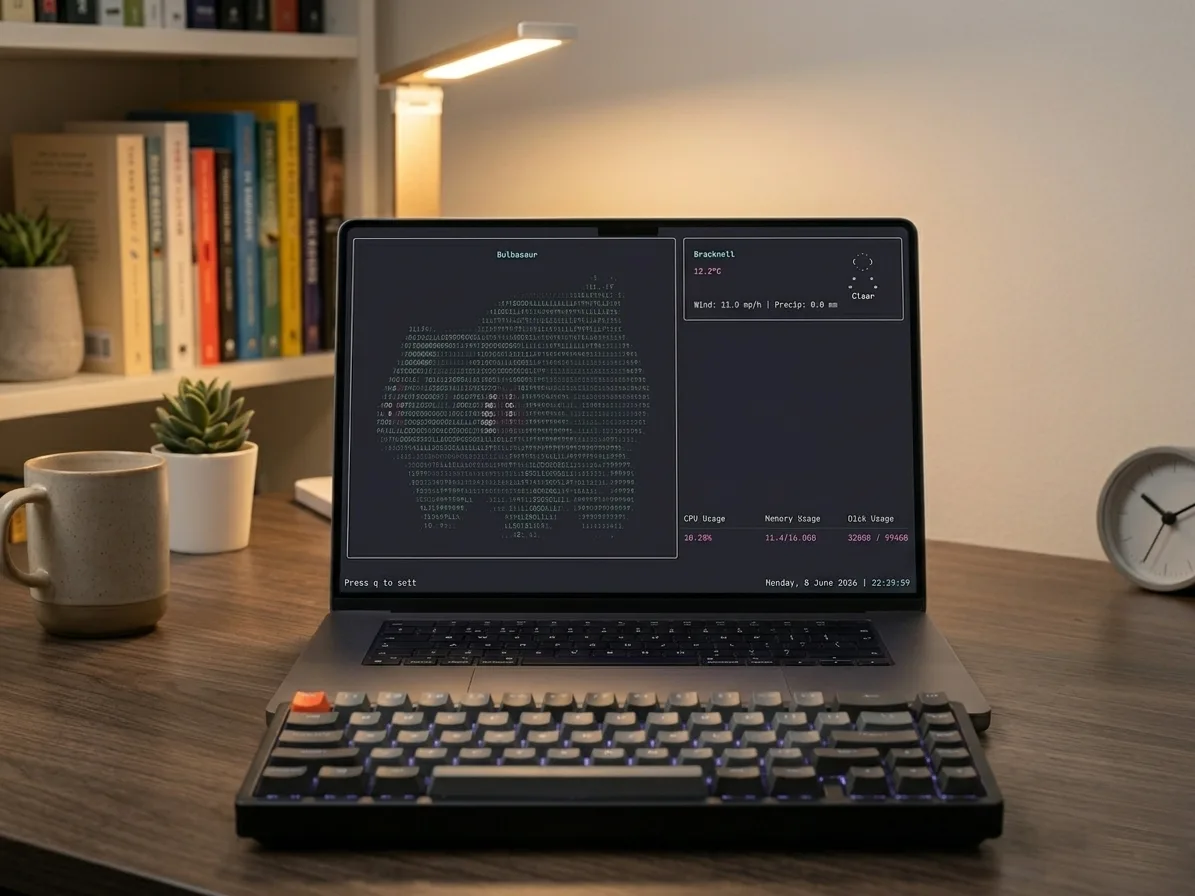 Terminal Dashboard screenshot